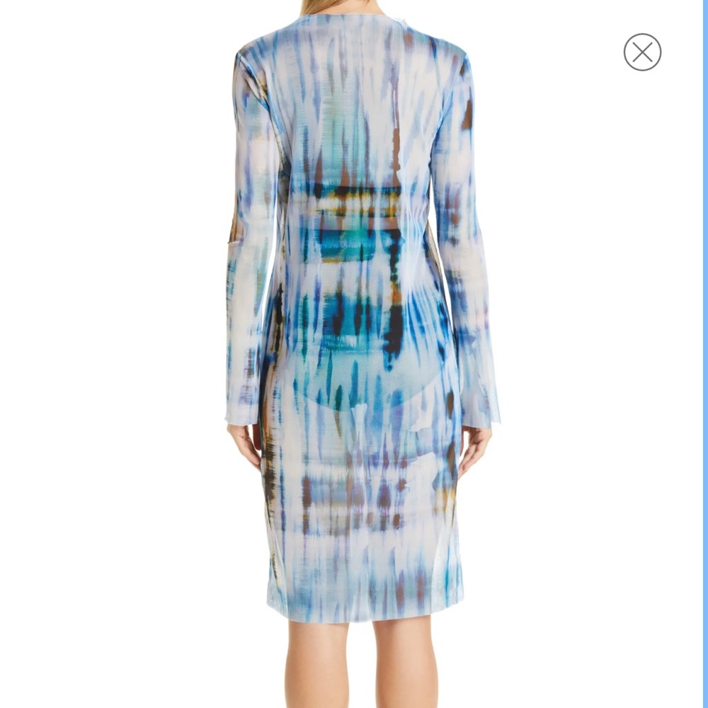 Birgitte Herskind Kathy Tie Dye Mesh Midi Dress